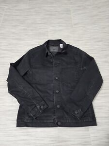 Levi's Trucker Stretch Denim Black Jean Jacket Mens Size S