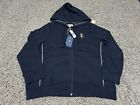 NEW Disney Tommy Bahama Hoodie Womens XL Blue Minnie Mouse Parks Embroidered