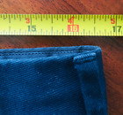 Brioni Navy Blue Tigullio Flat Front Cotton Pants 33x29.5 50R