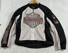 Harley Davidson Motorcycles Bar & Shield Logo Mesh Riding Jacket 2XL Armor Oil
