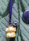 Maneki Neko cute Japan lucky fortune cat bag charm cell phone strap