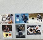 Jersey lot of 3 Each Football & 3 Each Hockey Cards some #'D