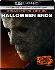 Halloween Ends (2022) 4K UHD + Blu-ray + Slipcover - Jamie Lee Curtis-Like New!