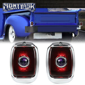 Blue Dot Rear Tail Lamp Lights Right & Left Fit For 40-53 Chevy GMC Pickup Truck (For: 1952 Chevrolet)
