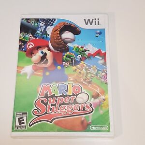 = BRAND NEW FACTORY SEALED = Mario Super Sluggers 1st Print (Wii, 2008)