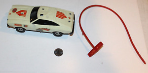 VTG SSP Tournament of Thrills Stunt Car Ford Mustang w/ Rip Cord 1970s Works!