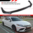 FOR 2021-2024 TOYOTA CAMRY SE XSE JDM GT STYLE FRONT BUMPER LIP SPLITTER (For: 2021 Toyota Camry)