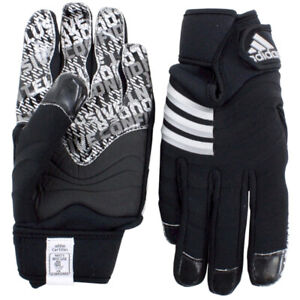 New Adidas NastyFast Lineman Football Gloves Black Size 3XL