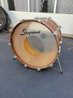 New Listingvtg Slingerland 22 x 14 Bass Drum 1970's Natural Finish, Clean Inside, Needs TLC