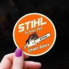 STIHL Sticker | STIHL Chainsaws Sticker Ships Free | Chainsaw Hardhat Sticker