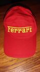 Vintage Ferrari Hat RED Adjustable Rare Official