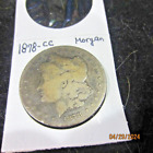 U.S.* 1878-CC Morgan Dollar * Has Small Rim Dings * Avg. Circulated * Lo Open