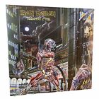 IRON MAIDEN SOMEWHERE IN TIME CANARY YELLOW LP VINYL + 3D PRINT