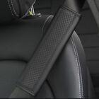 Black Universal Car Seat Belt Cover Strap Pad Shoulder Comfort Cushion Car Parts (For: Nissan Quest)