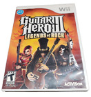 🔴Guitar Hero 3 III : Legends of Rock (Nintendo Wii, 2006) Complete