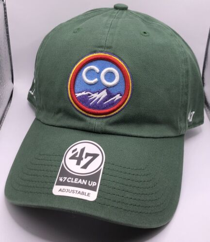 Colorado Rockies City Connect ‘47 Brand Clean Up Adjustable Hat - Size: OSFA