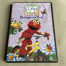 Sesame Street: Elmo's World: Springtime Fun! (DVD 2002) Music Bird Bug Bicycle +