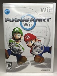 Mario Kart Wii (Nintendo, 2008) CIB Complete w/ Manual Tested Working
