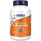 NOW Foods L-Arginine, Double Strength, 1000 mg, 120 Tablets