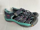 Keen Newport Size US 4 EU 36 Waterproof Sandals Hiking Sport Blue Green