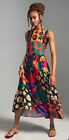 Farm Rio Patchwork Tank Dress Anthropologie Sleeveless Abstract Womens Size XL