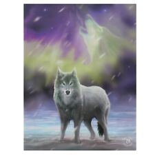 Anne Stokes Canvas Print Aura Wolf