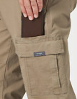 Men's Wrangler Cargo Pants w/ Stretch Relaxed Fit Brown Tech Pocket CHOOSE SIZE