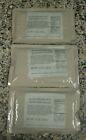 Lot of 3 Black Beans in a Seasoned Sauce MRE Entrees, Meals Ready to Eat