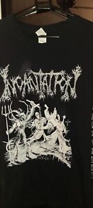 Incantation Blasphemous Cremation Long Sleeve XL Shirt Death Metal