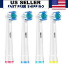 4 Pcs Electric Toothbrush Heads With Soft Bristle For Sensitive Precision Clean