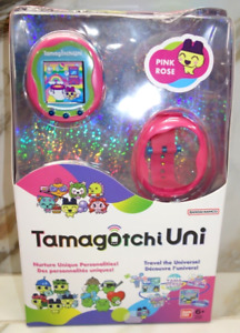 Tamagotchi Uni Pink with wrist strap Manual Collectible