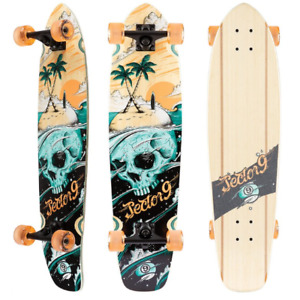 Sector 9 Bamboo Series Complete Stranded Strand Skateboard Skull 34 inch