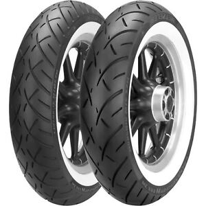 METZELER Tire - ME888 -  Wide Whitewall - 130/90-16 2407600