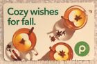 Publix Supermarket Autumn Fall Mulled Apple Cider Juice Tea Drink 2021 Gift Card