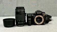 Sony Alpha DSLR-A700 12.2MP Camera - W/ Minolta AF Zoom 75-300mm f4.5-5.6 Lens