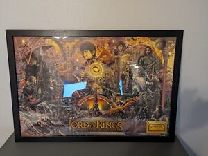 Lord of the Rings Two Towers by Ise Ananphada Ltd x/125 Print Poster MINT Mondo