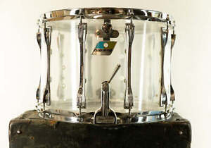 1970s Ludwig Vistalite 10x14 High Tension Snare Drum