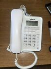 VTech Corded Telephone with Speakerphone White Model CD1153