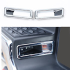 Rear License Plate Lamp Cover Trim Decor Frame For Dodge Ram 1500 2018+ Chrome (For: Ram)