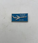 Soviet Union TY-154 Aeroflot Airplane USSR Pin Badge 0.7x1.4”