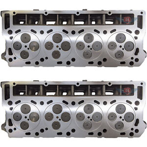 Ford Powerstroke 6.0L - New O'Ring Cylinder Heads (2) Complete with Valve Train
