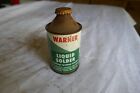 Vintage Empty 10 oz. size Warner Liquid Solder Cone Top Oil Can Lot 23-50