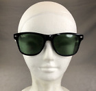 Ray-Ban RB2140 901 50-18 Wayfarer Green Lenses Unisex Classic Sunglasses