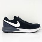 Nike Womens Air Zoom Structure 22 AA1640-002 Black Running Shoes Sneakers Sz 8.5