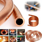 Copper Tube Coil OD 2~19mm Refrigeration Seamless Round Pipe Tubing Home Quality
