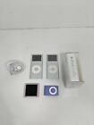 Bundle of 4 Assorted Apple iPods For Parts/AS-IS - LOT See Description
