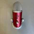 Blue Yeti Professional Multi-Pattern USB Microphone in Steel Red