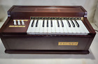Vintage 1960's Magnus Electric Chord Organ Model 300 USA Brown, Excellent Cond.