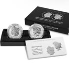 2023 $1 S MORGAN AND PEACE SILVER DOLLAR REVERSE PROOF SET