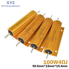 100W 0.1-1000Ω Ohm Shell Power Aluminum Housed Case Watt Wirewound Resistor